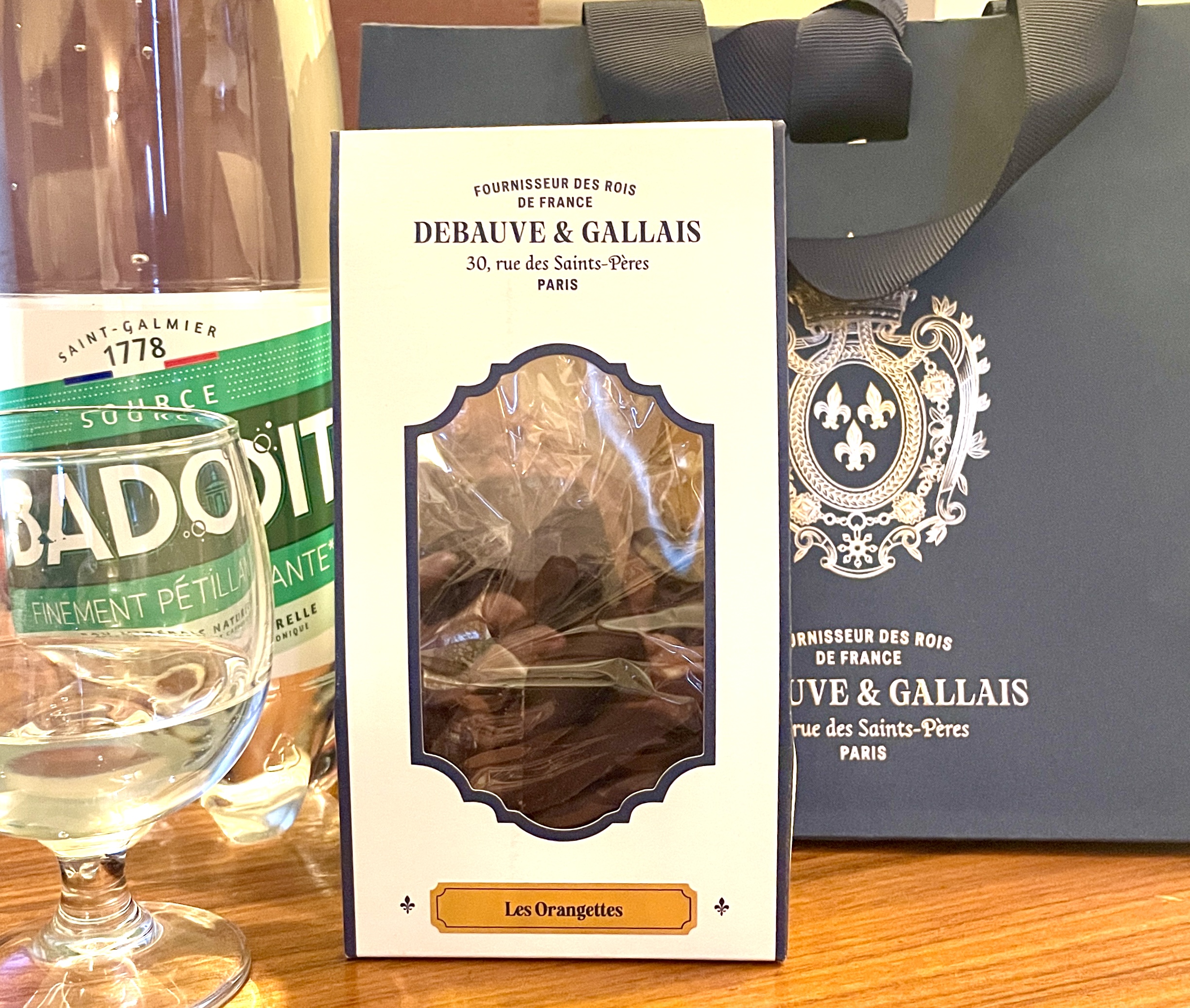 Badoit and Chocolates